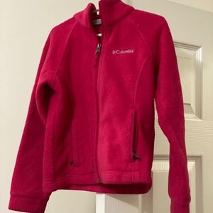 Columbia Girls Zip Up Fleece